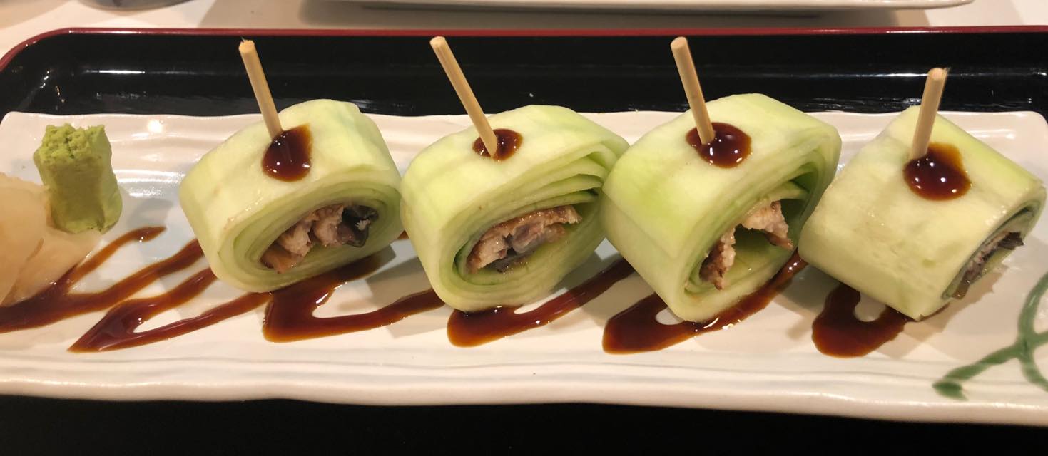 Order Unagi Cucumber Roll food online from Simply Sushi & Co. store, Northbrook on bringmethat.com