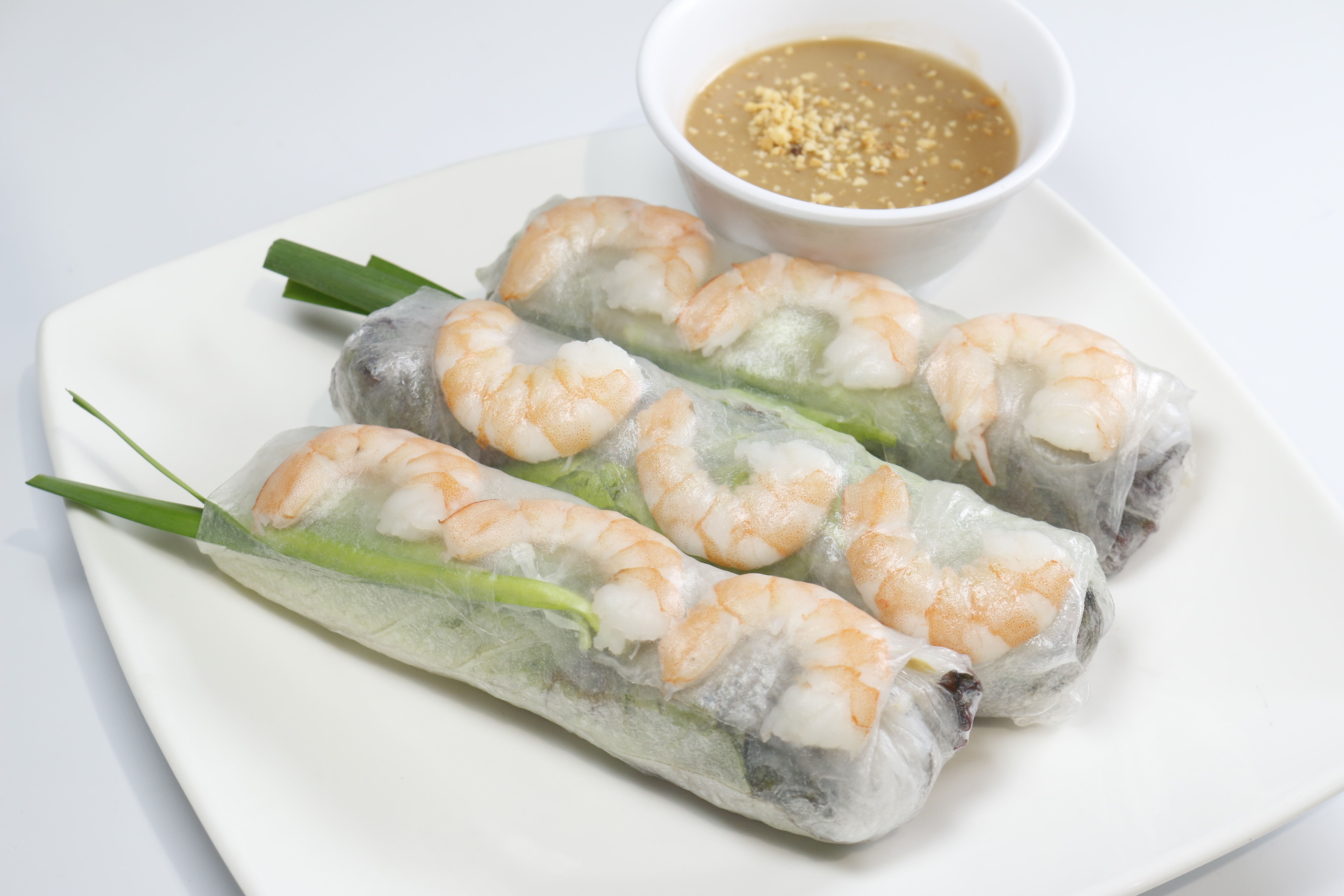 Order Spring Roll (2 rolls) food online from Little Paris store, San Francisco on bringmethat.com