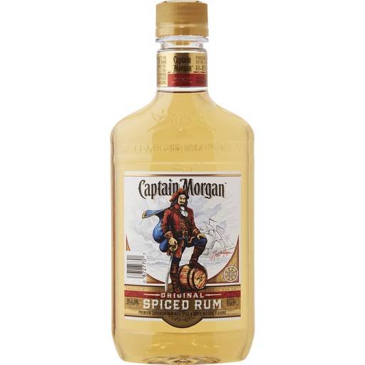 Order Capt Morgan Spiced Rum (375 ML) 76605 food online from BevMo! store, Citrus Heights on bringmethat.com