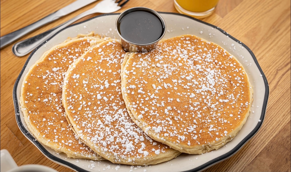 Order Gluten-Free Pancakes food online from Eggy's store, Chicago on bringmethat.com