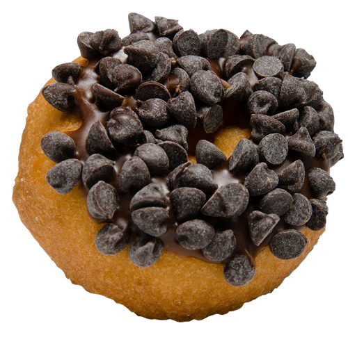 Order Chocolate Chip Donut food online from Peace Love & Little Donuts store, Covington on bringmethat.com