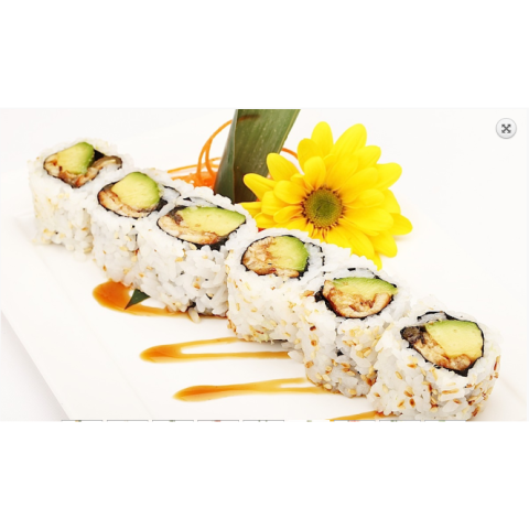 Order Eel Avocado Roll food online from Chikara Sushi & Asian Fusion store, Phoenixville on bringmethat.com