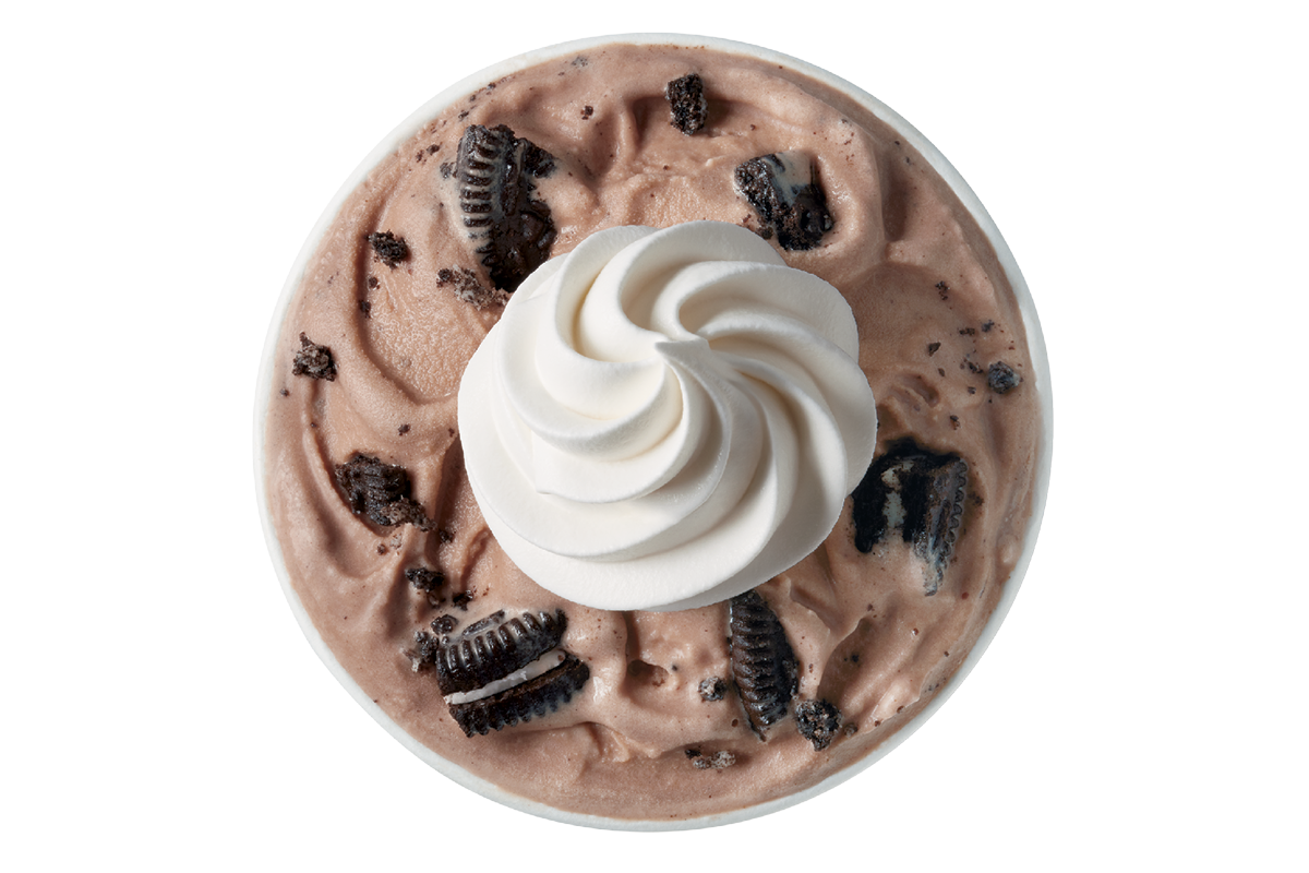 Order OREO® Hot Cocoa Blizzard® Treat food online from Dairy Queen store, Huntingdon Valley on bringmethat.com