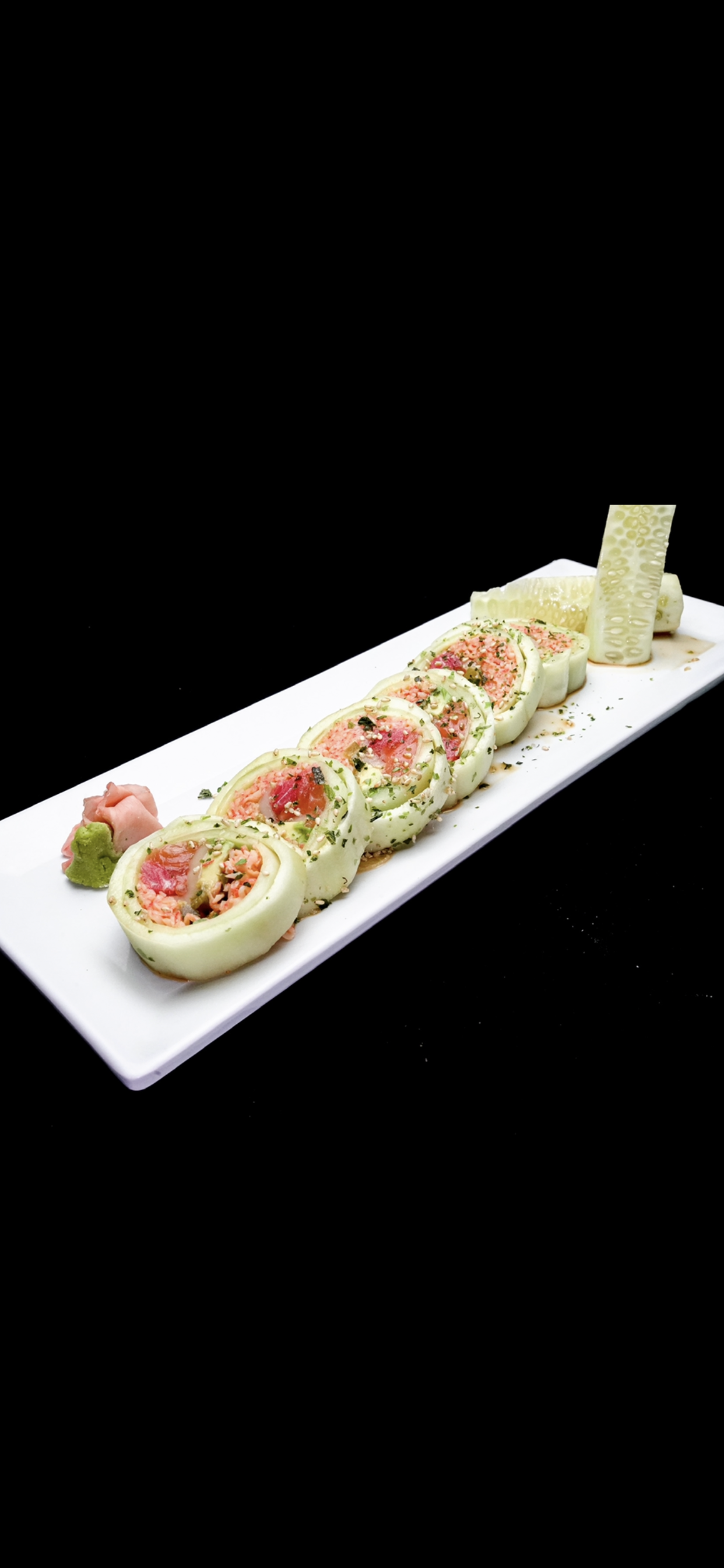 Order Moonlight roll food online from Star Sushi store, Jeffersonville on bringmethat.com
