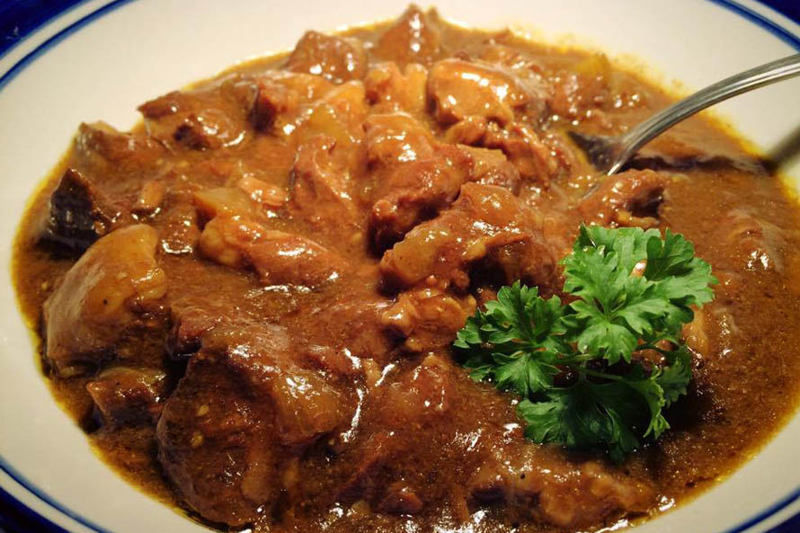 Order Lamb Curry food online from Priya Indian Cuisine store, Lowell on bringmethat.com