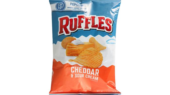 Order Ruffles Ched & Sour Cream 2.5oz food online from QuickChek store, Lawrenceville on bringmethat.com