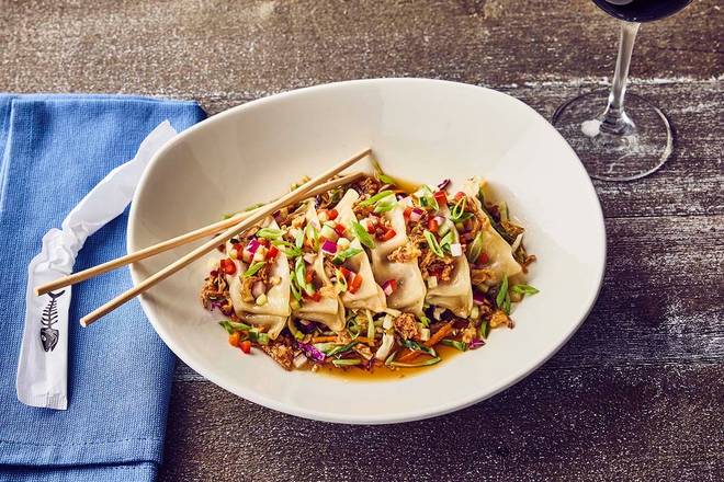 Order Beef & Ginger Potstickers food online from Bonefish Grill store, Fayetteville on bringmethat.com