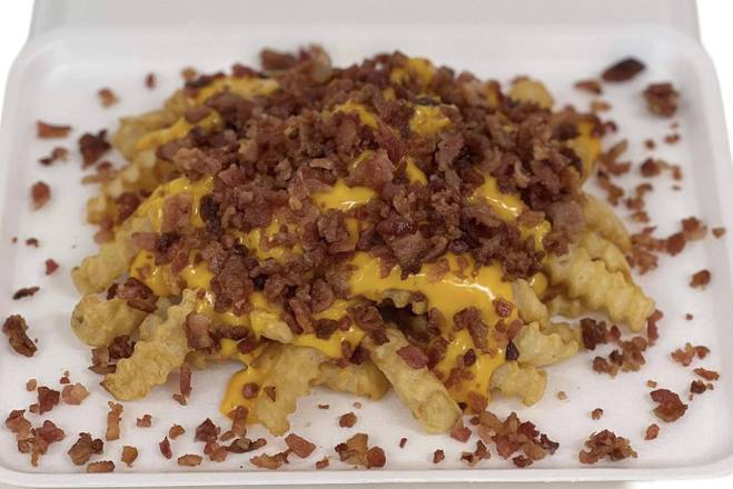 Order Bacon Cheese Fries food online from Los Mangos store, Chicago on bringmethat.com