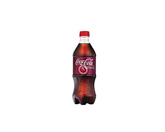 Order Coke Cherry 20 oz food online from Rebel store, Henderson on bringmethat.com