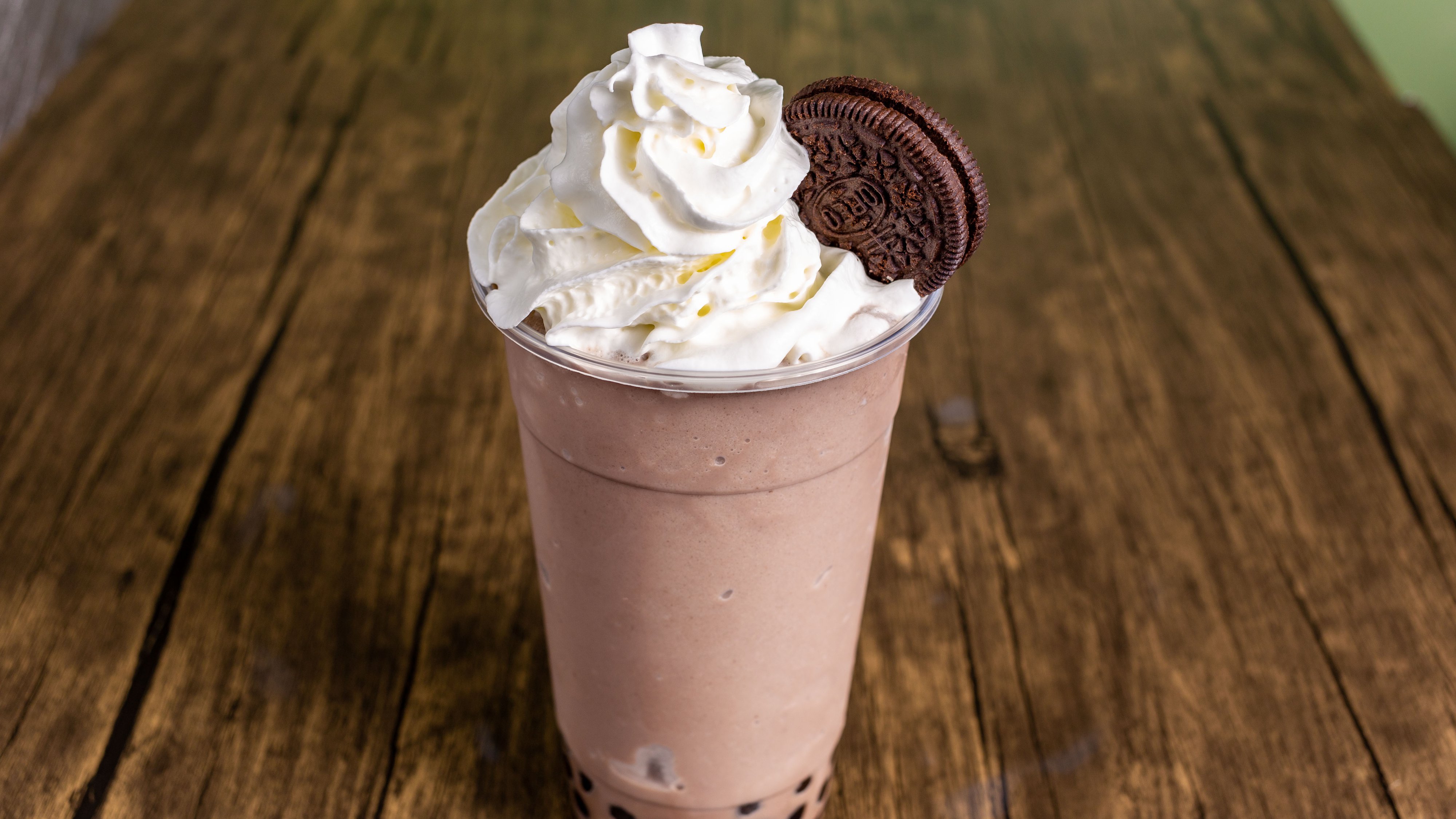 Order Cookies and Cream Iced Blended food online from St Boba N Donuts store, Burbank on bringmethat.com
