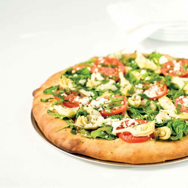 Order 6. Herb Pizza food online from Cybelles Pizza Restaurants store, Daly City on bringmethat.com