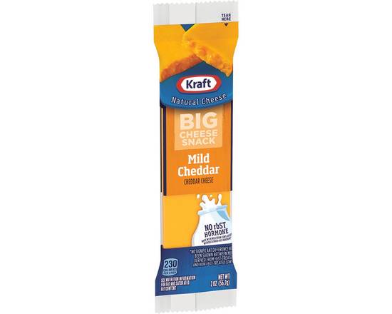 Order Kraft Individual Cheddar Cheese Stick 2oz food online from Rocket store, Ontario on bringmethat.com