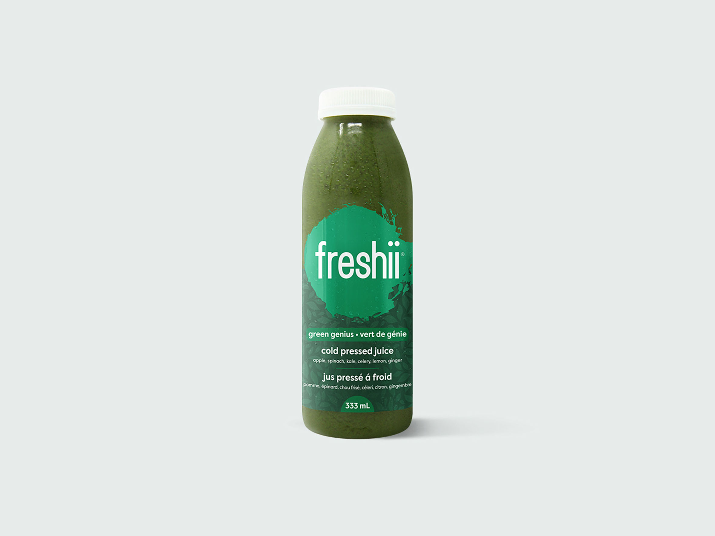 Order Green Genius Juice food online from Freshii store, Cranberry Township on bringmethat.com
