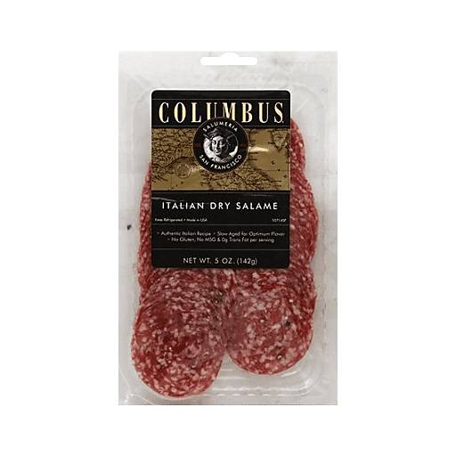 Order Columbus Sliced Salame Pack 12oz food online from Everyday Needs by Gopuff store, Roseville on bringmethat.com