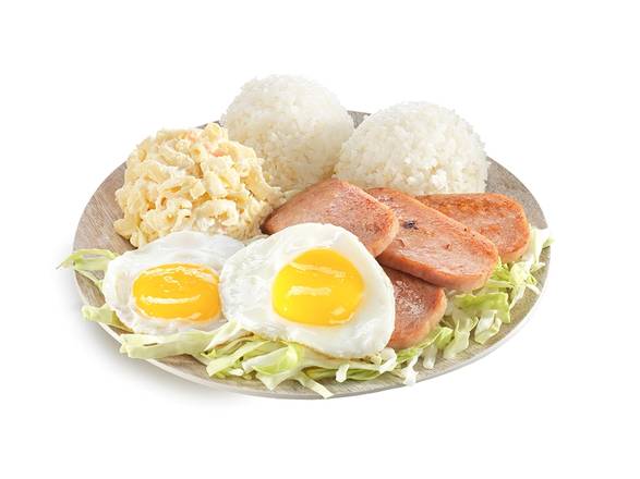 Order Grilled Spam & Eggs food online from Lolo Hawaiian Bbq store, Taylorsville on bringmethat.com