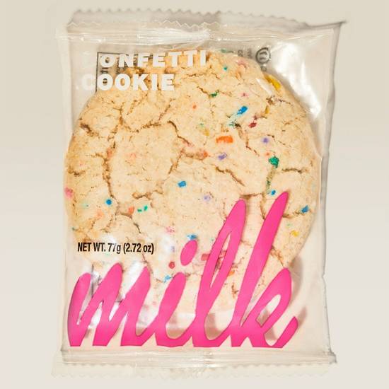 Order Milk Bar Confetti Cookie (2.72 oz) food online from Milk Bar Mini store, New york on bringmethat.com