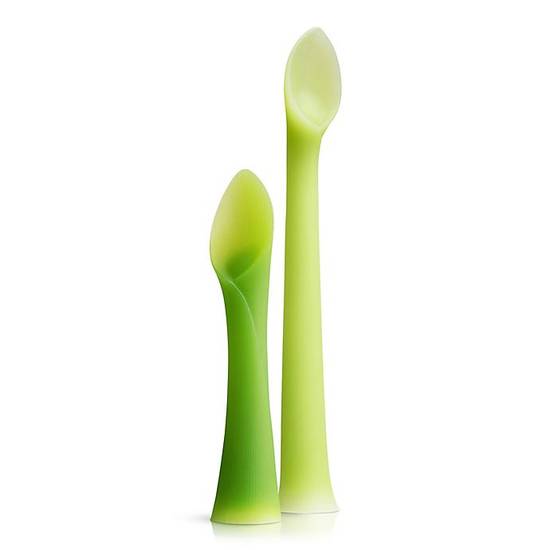 Order Olababy® 2-Piece Feeding and Training Spoon Set in Green food online from Bed Bath & Beyond store, Lancaster on bringmethat.com