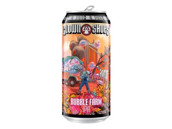 Order Clown Shoes Bubble Farm IPA - 4x 16oz Cans food online from Jacob's Liquor store, Sachse on bringmethat.com
