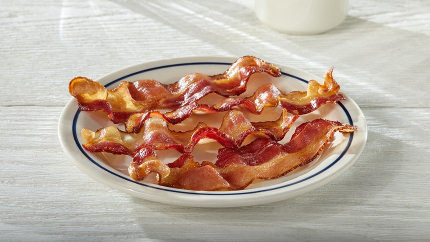 Order Hickory-Smoked Bacon Strips  food online from IHOP store, Rochester on bringmethat.com