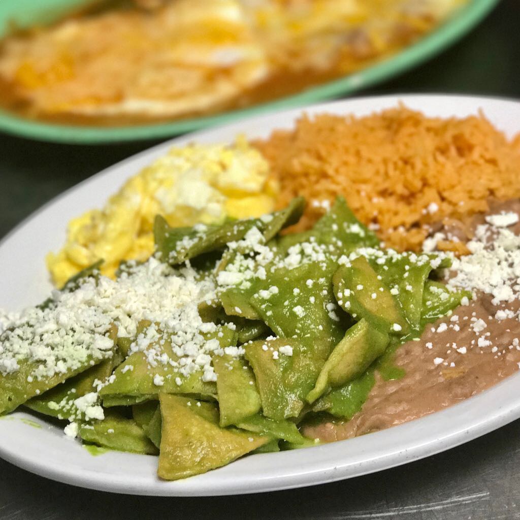 Order Chilaquiles  food online from Broncos Mexican Grill store, Covina on bringmethat.com