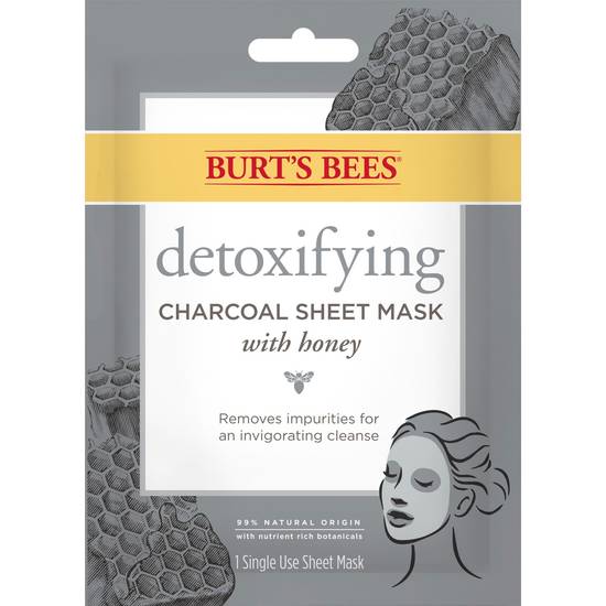 Order Burt's Bees Detoxifying Charcoal Sheet Mask food online from Cvs store, MANCHESTER on bringmethat.com