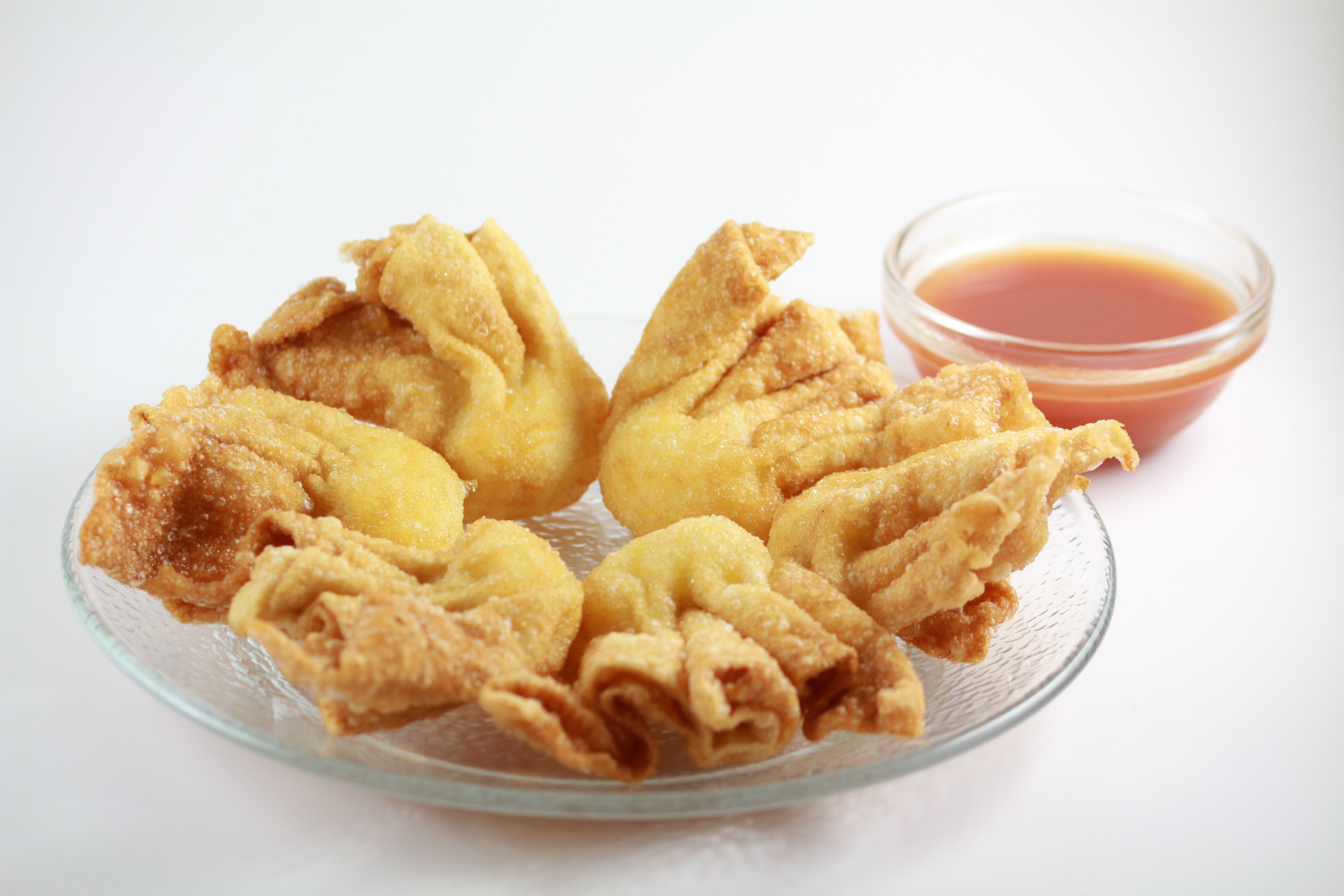 Order 6 Piece Crab Puffs food online from Jade Cafe store, Sugar Land on bringmethat.com
