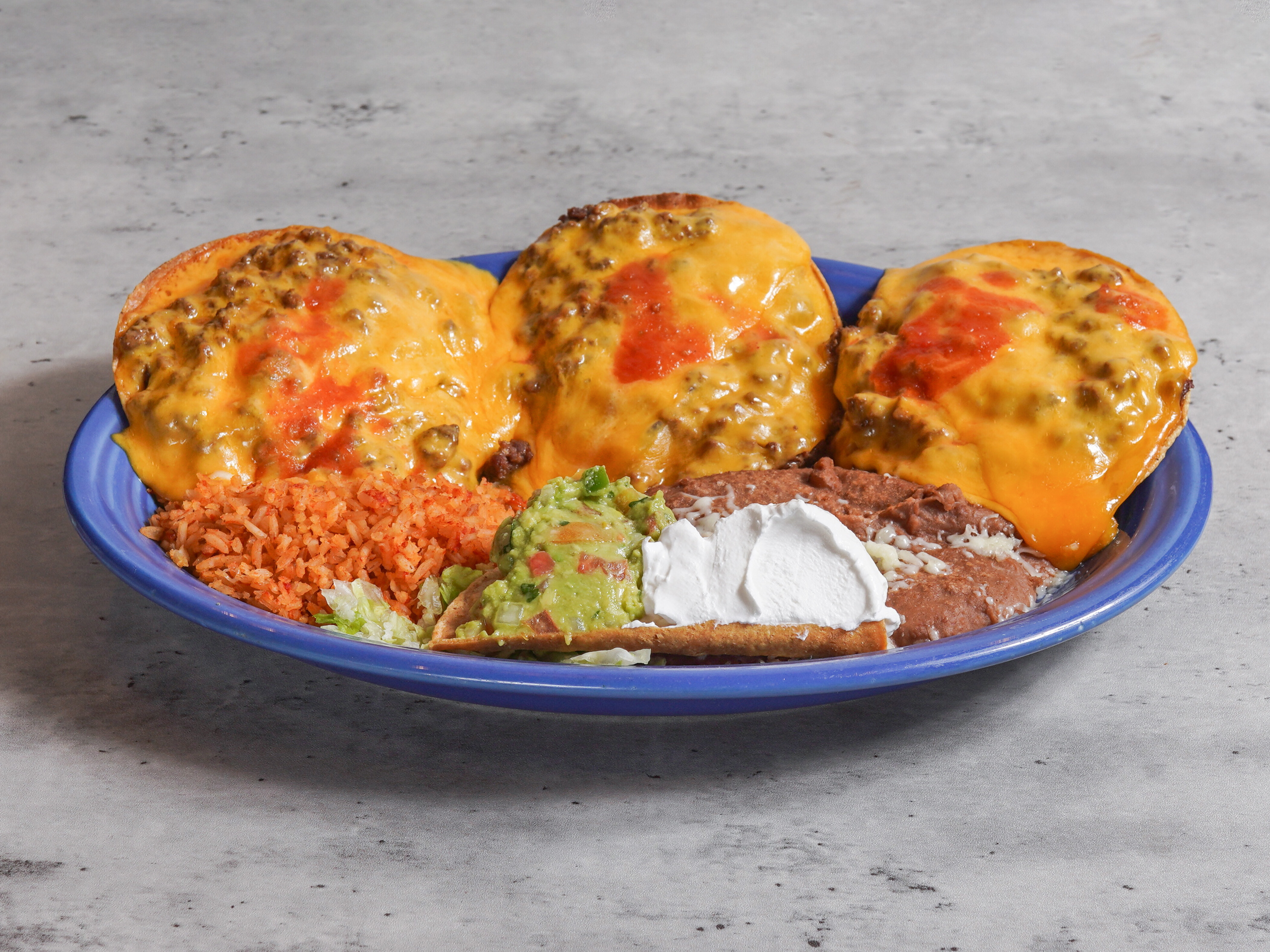 Order Tostadas food online from Pepe's Mexican Restaurant store, Matteson on bringmethat.com