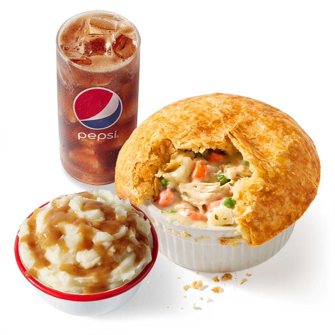 Order Pot Pie Meal food online from KFC store, Akron on bringmethat.com