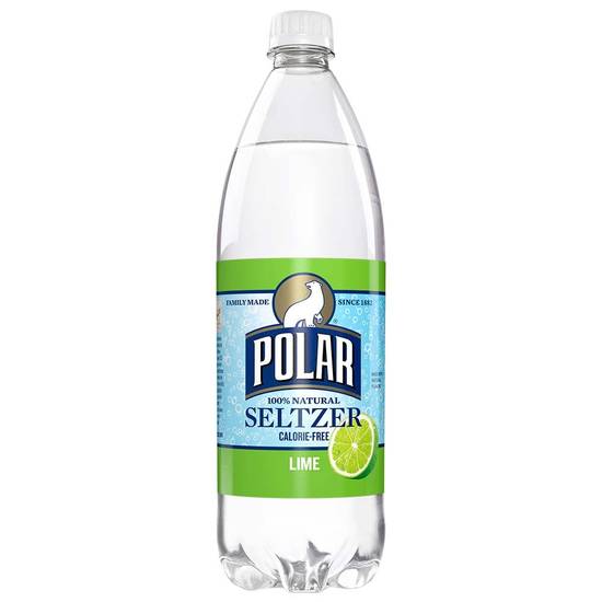Order Polar Seltzer Lime Sparkling Water, 1L Bottle food online from CVS store, ROCKFORD on bringmethat.com