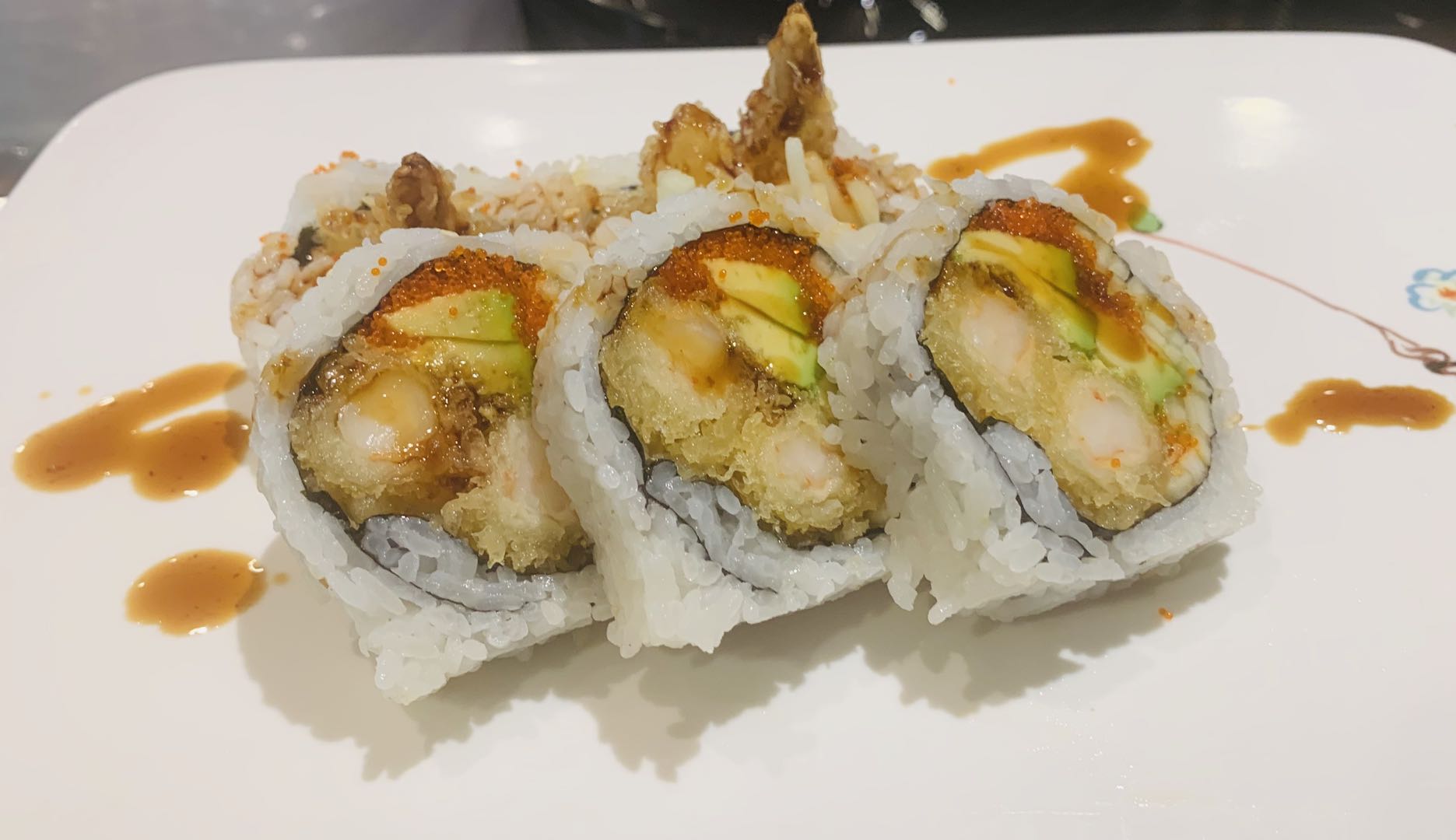 Order 6. Shrimp Tempura Roll food online from Sushi Para M store, Chicago on bringmethat.com