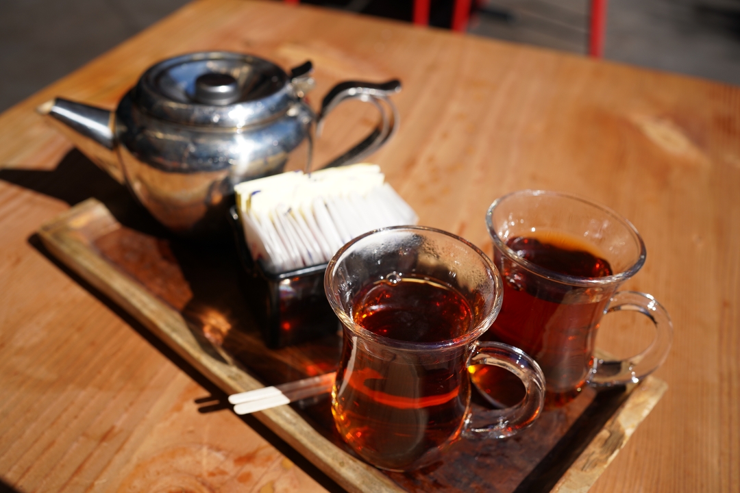 Order Pot Hot Tea food online from Pasha Mediterranean store, Redwood City on bringmethat.com