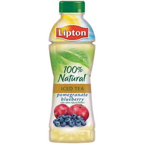 Order Lipton 100% Natural Tea With Pomegranate Blueberry food online from Deerings Market store, Traverse City on bringmethat.com