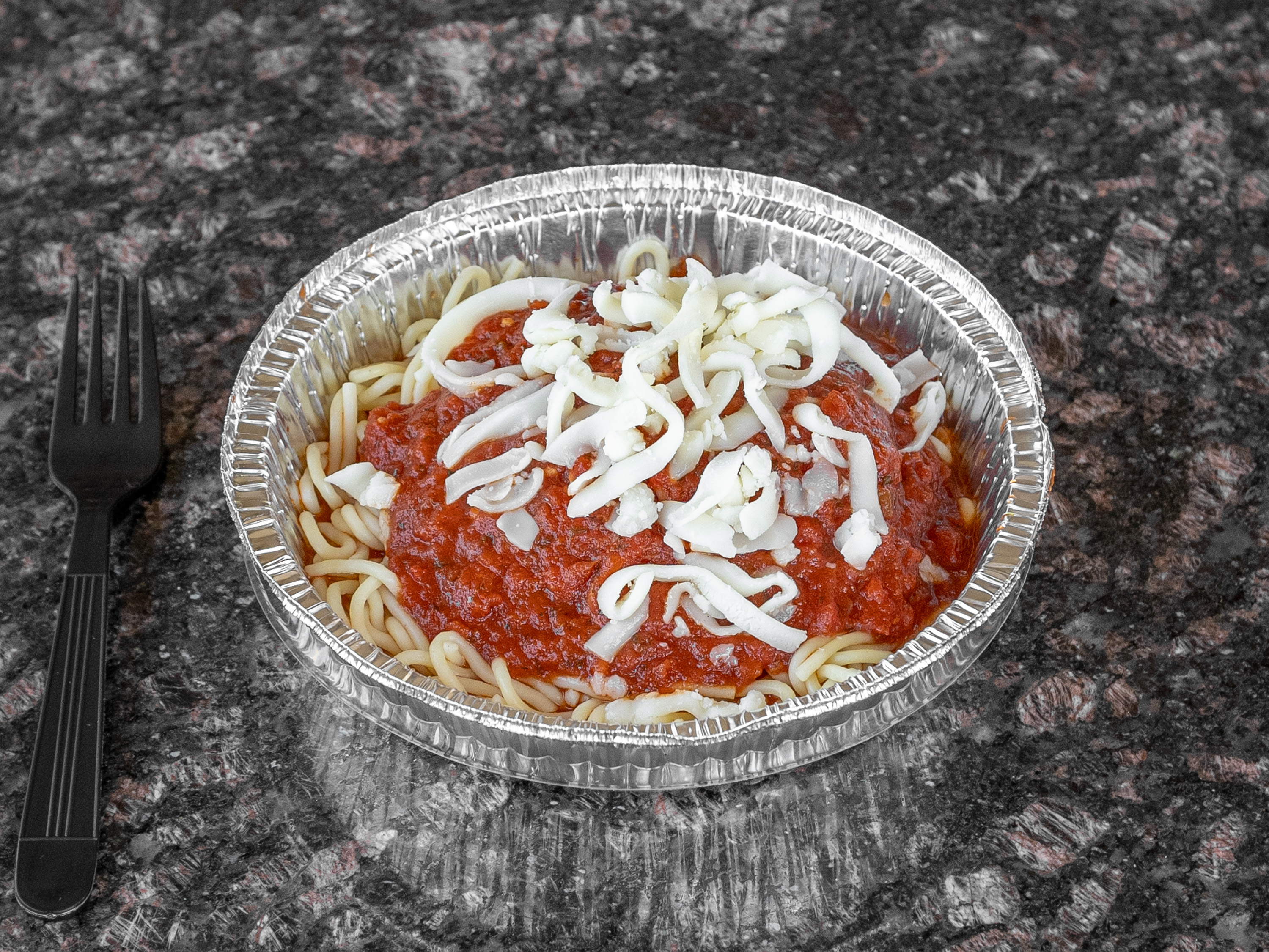 Order Spaghetti food online from La Pizza And Mediterranean Kitchen store, East Los Angeles on bringmethat.com