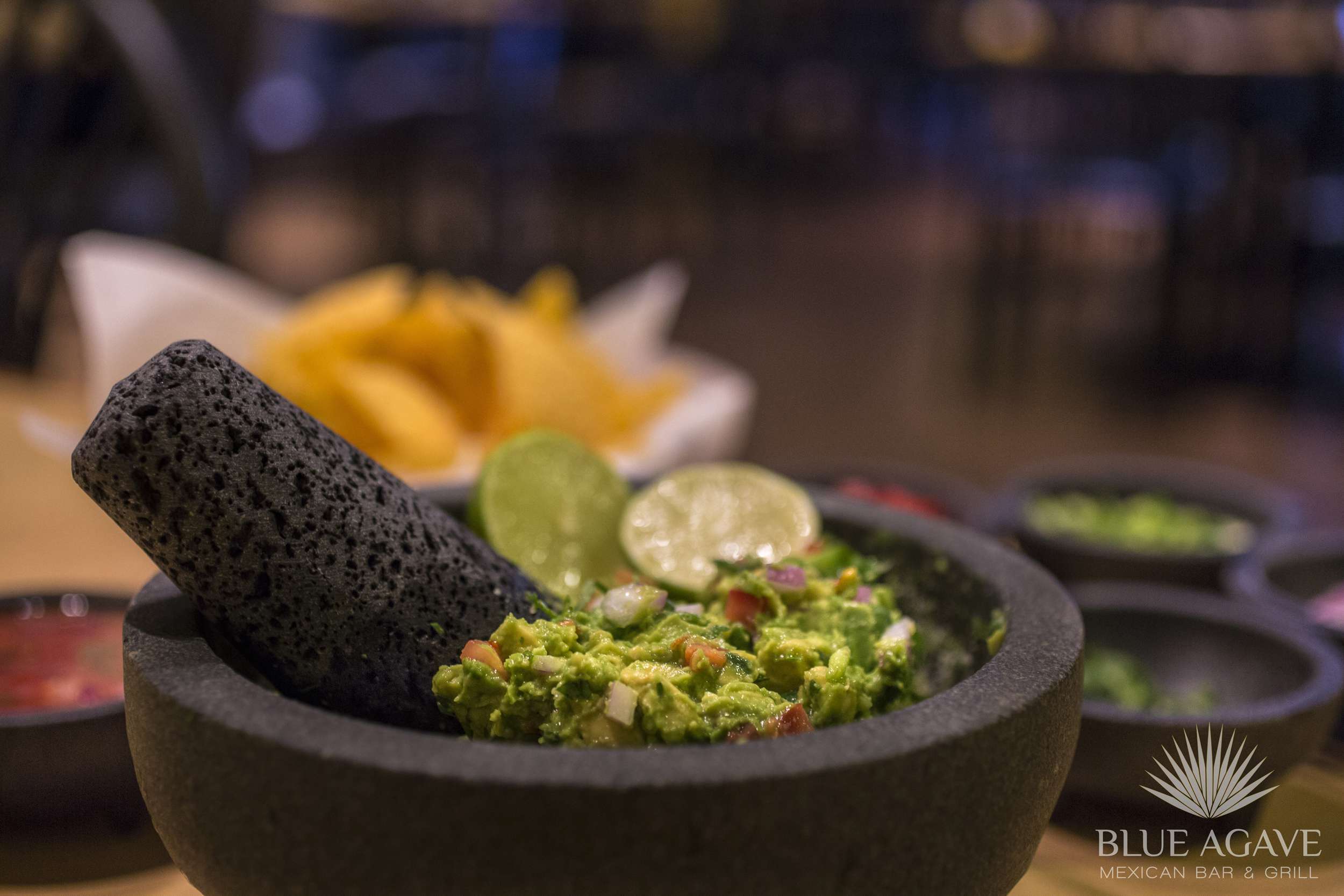 Order Tableside Guacamole food online from Blue Agave Mexican Bar & Grill store, Greensboro on bringmethat.com