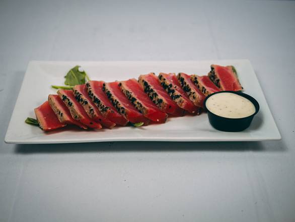 Order Seared Rare Sesame Encrusted Tuna food online from Portsmouth Publick House store, Portsmouth on bringmethat.com