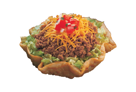 Order Seasoned Beef Taco Salad food online from Tacotime store, Highland on bringmethat.com
