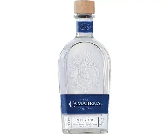 Order Camarena Silver, 200mL tequila (40.0% ABV) food online from Central Liquor Market store, Los Angeles on bringmethat.com