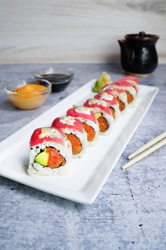 Order Two Timing Tuna Roll food online from Sushi Maki store, South Miami on bringmethat.com