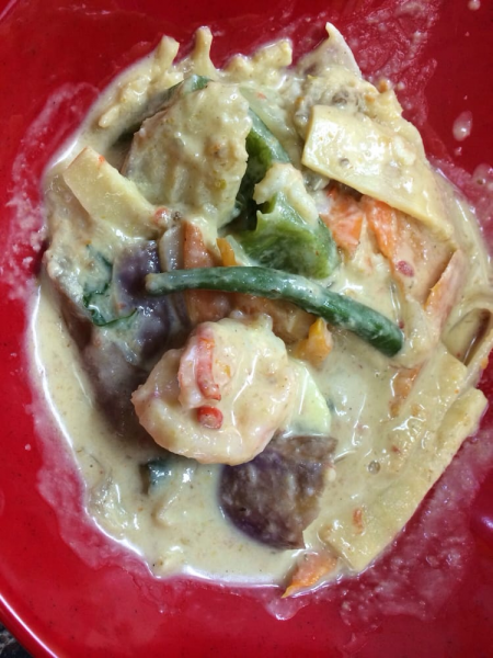 Order 2. Green Curry food online from Thai-Nese Fusion store, Lyndhurst on bringmethat.com