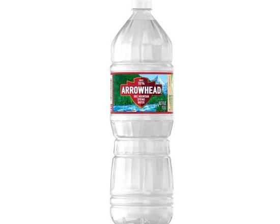 Order Arrowhead Mountain Spring Water, 1.5L food online from Central Liquor Market store, Los Angeles on bringmethat.com