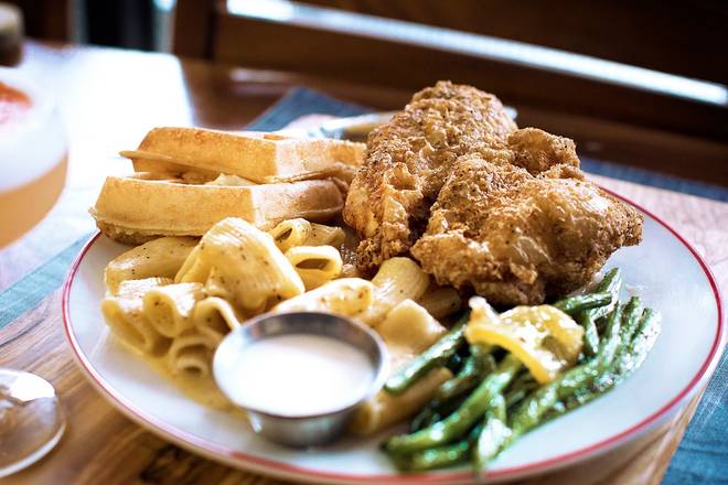 Order Southern Fried Chicken & Waffles food online from Farmers & Distillers store, Washington on bringmethat.com