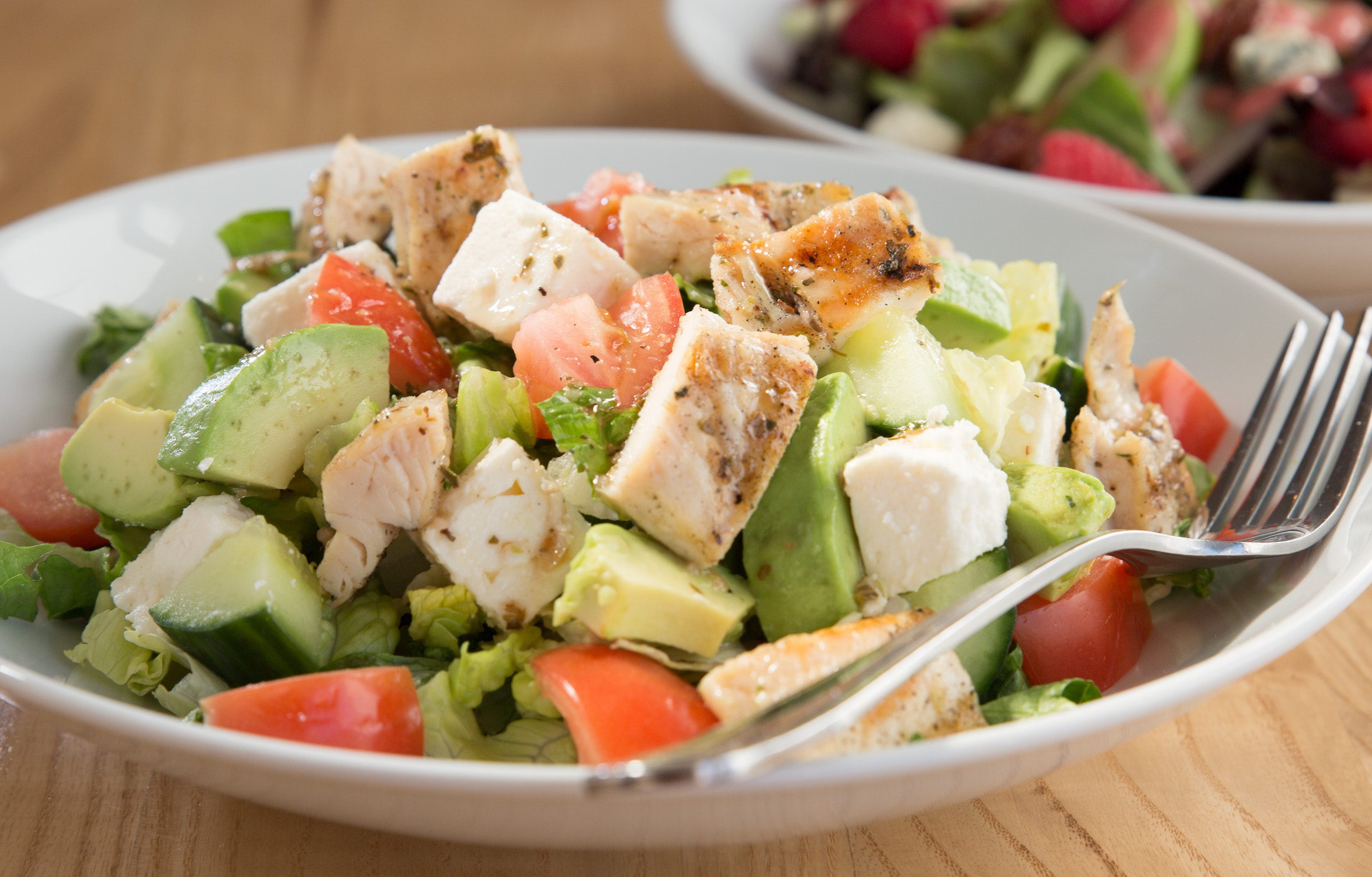 Order Chopped Avocado Chicken Salad food online from Zig Zag Kitchen store, Chicago on bringmethat.com