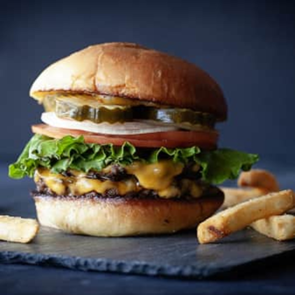Order Smashburger food online from The Post Sports Bar & Grill store, Maplewood on bringmethat.com