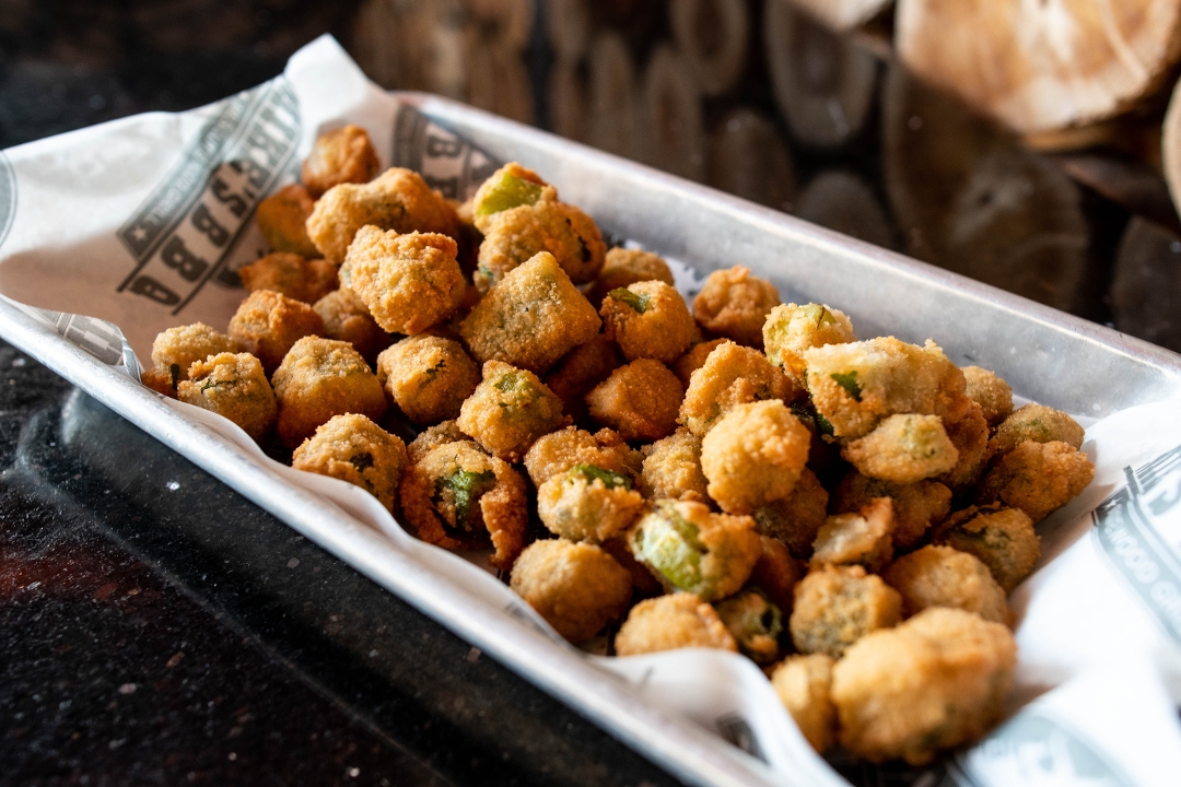 Order Fried Okra food online from Mike Bbq store, Escondido on bringmethat.com