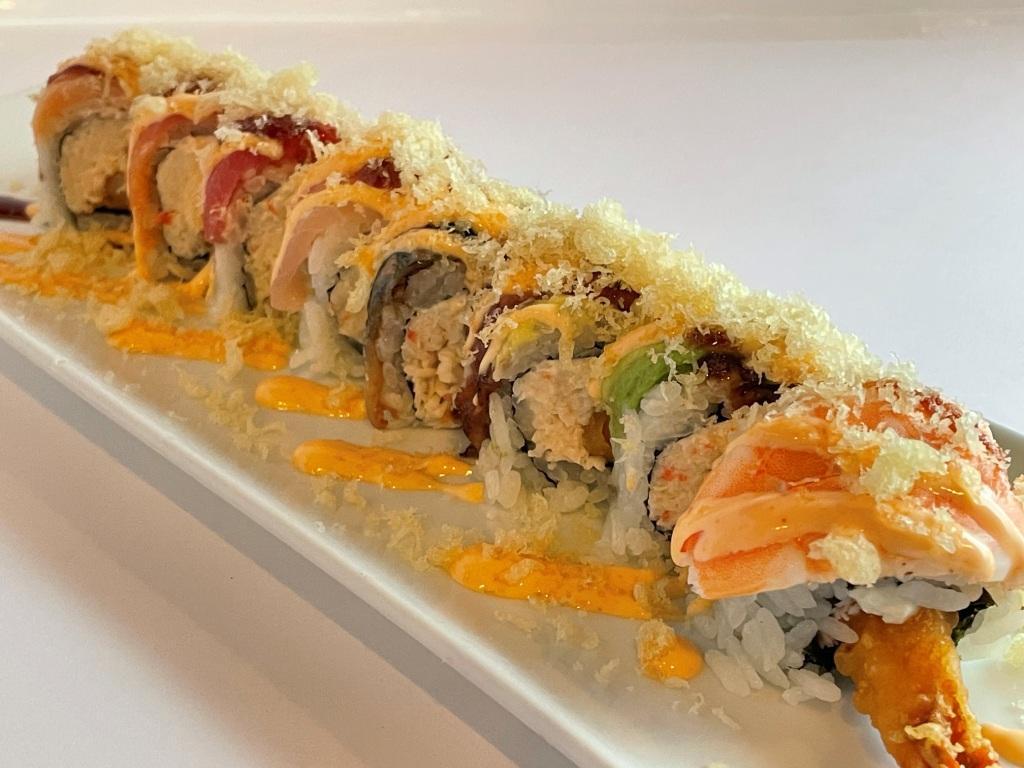 Order Super Rainbow Roll food online from Sushi Spott store, Mill Creek on bringmethat.com