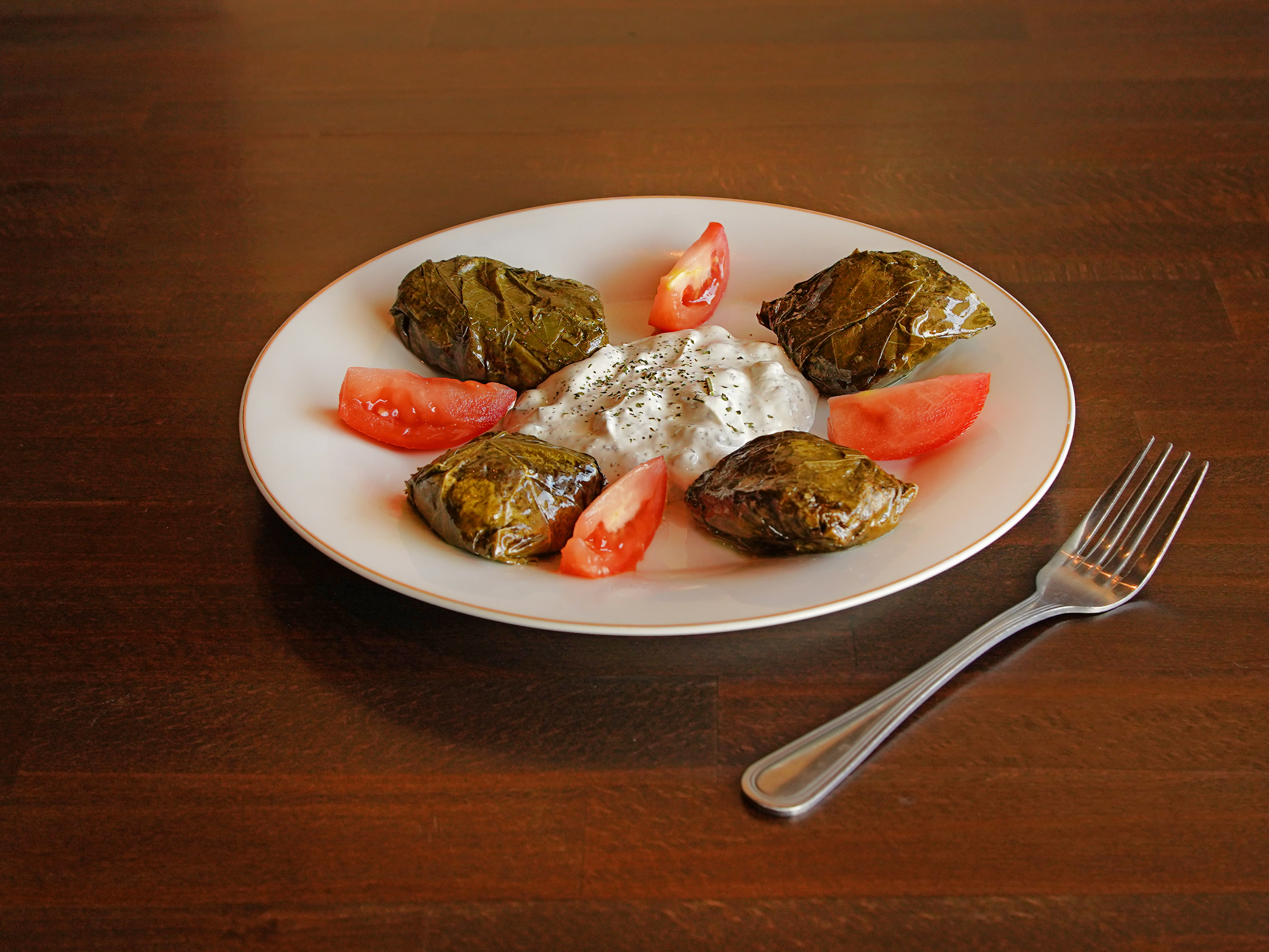 Order 2. Dolmeh food online from Ali Baba Persian Restaurant store, Granada Hills on bringmethat.com