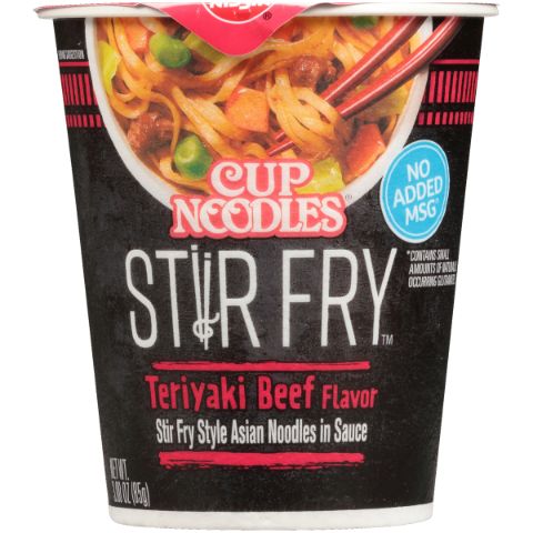 Order Cup of Noodles Stir Fry Teriyaki Beef 3oz food online from 7-Eleven store, Chandler on bringmethat.com