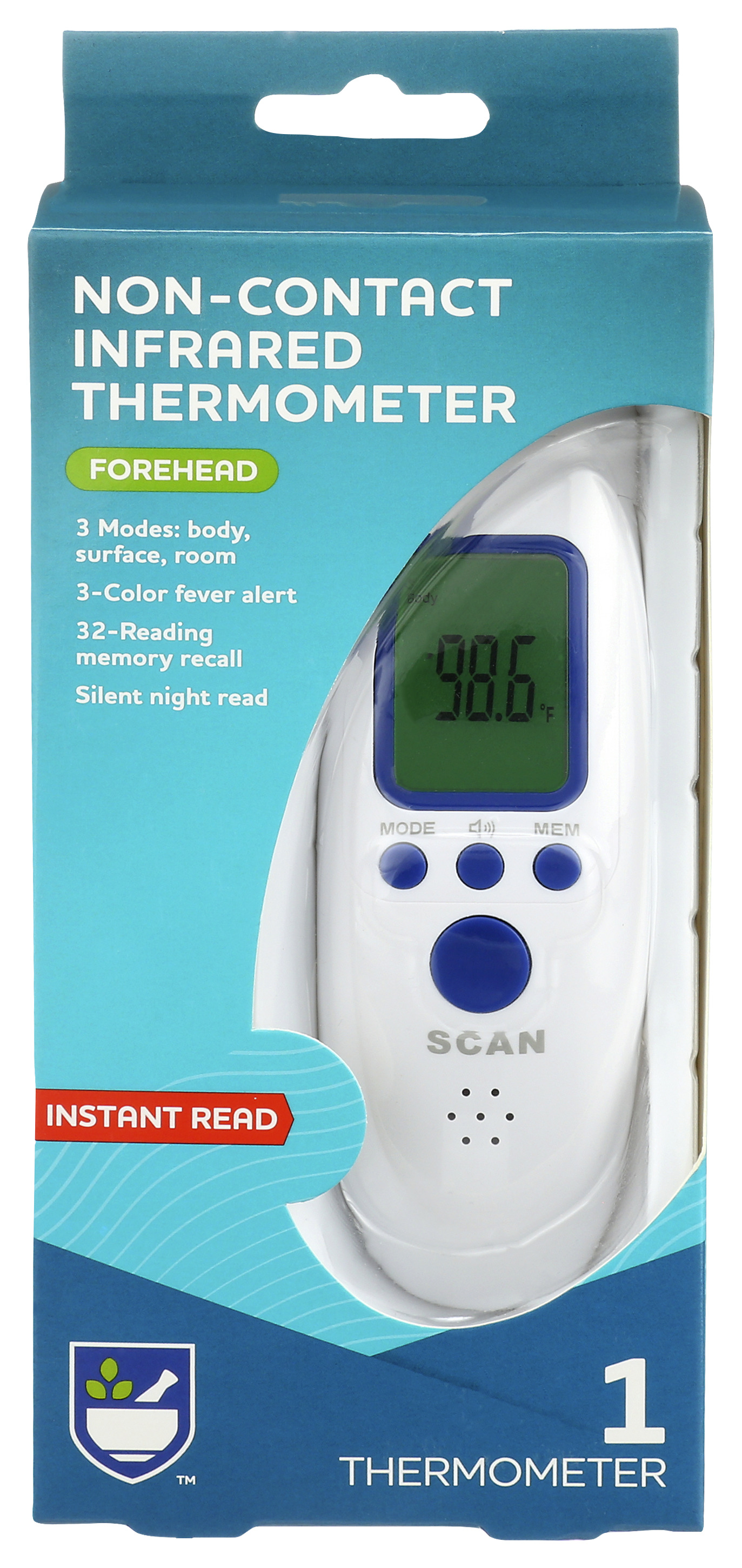 Order Rite Aid Non-Contact Infared Forehead Thermometer food online from Rite Aid store, Aston on bringmethat.com