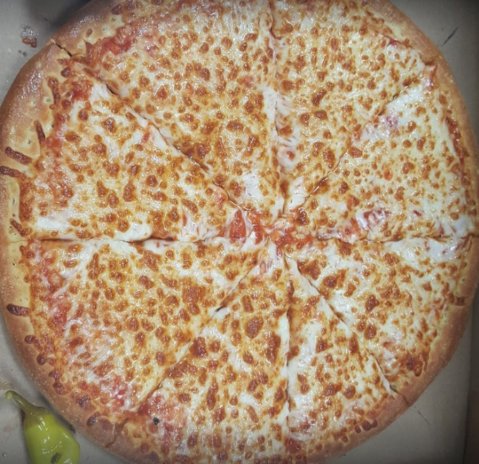 Order Tomato and Cheese Pizza food online from Stokos store, Baltimore on bringmethat.com