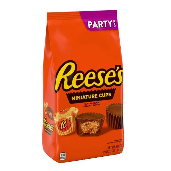Order Reese's Miniatures Milk Chocolate Peanut Butter Cups, 37.84 OZ food online from CVS store, ORO VALLEY on bringmethat.com